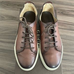 Gucci Mens Betis Calf Leather Sneakers 9